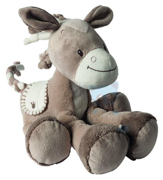  noa tom & max soft toy horse brown beige white 30 cm 